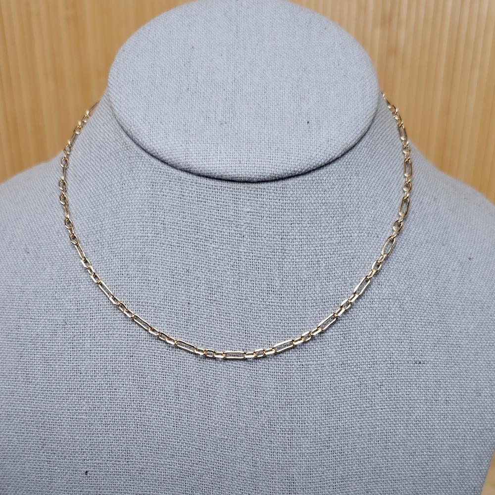 [AERIE] Elegant Gold Chain Looped Choker Necklace [NWOT]